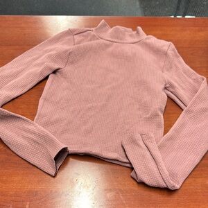 Aeropostale mock neck seamless top xs // 051012